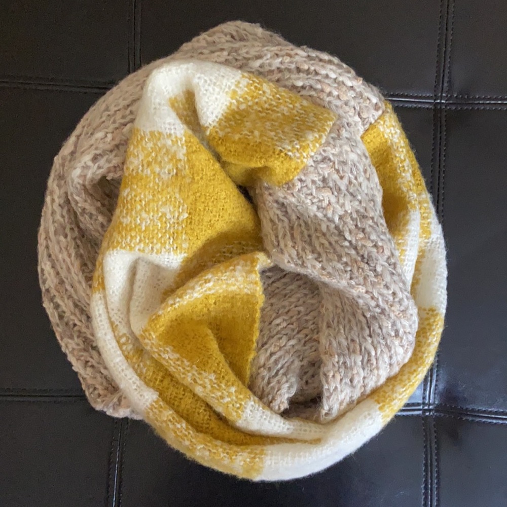 Knit infinity scarf from Anthropologie